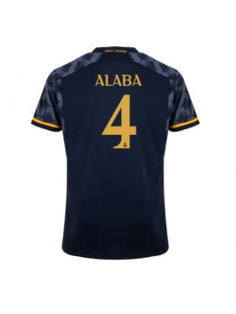Moški Nogometna dresi replika Real Madrid David Alaba #4 Gostujoči 2023-24 Kratek rokav